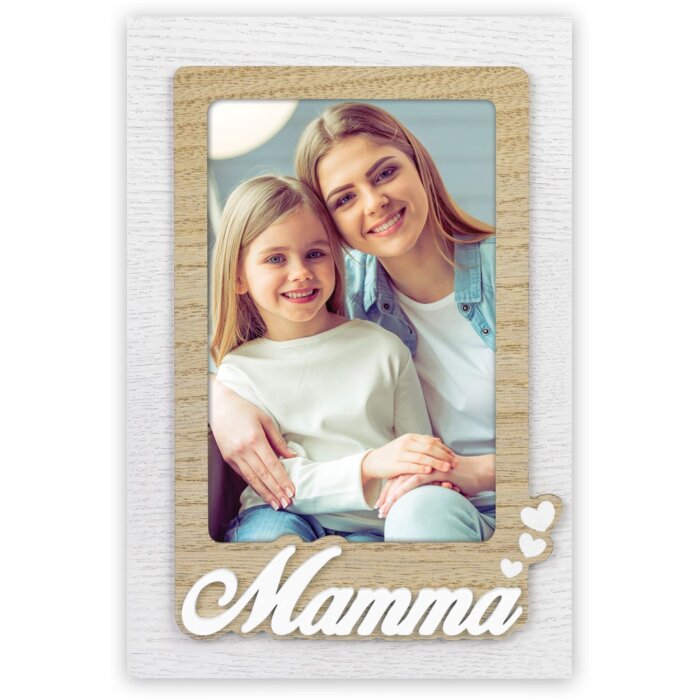 ZEP Wooden Photo Frame Sandra 10x15 cm Mom Italian