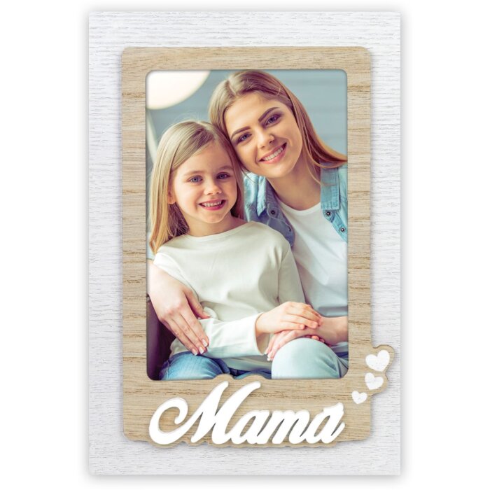 ZEP Wooden Photo Frame Sandra 10x15 cm Mom Spanish