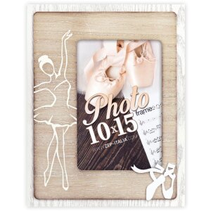 ZEP wooden photo frame Dance 10x15 cm ballet picture frame