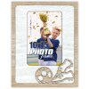 ZEP Wooden Portrait Frame Maradona 10x15 cm Football Picture Frame