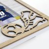 ZEP Wooden Portrait Frame Maradona 10x15 cm Football Picture Frame