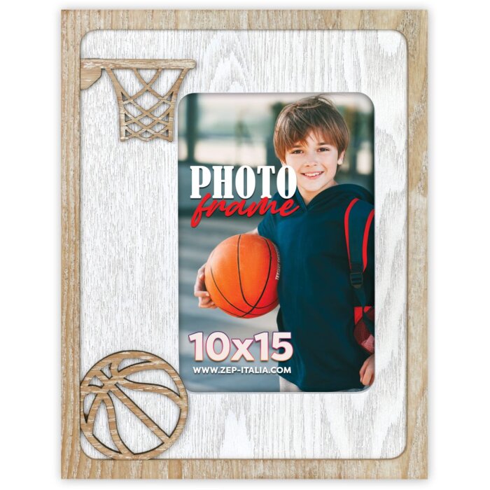 ZEP wooden photo frame Jordan 10x15 cm basketball picture frame