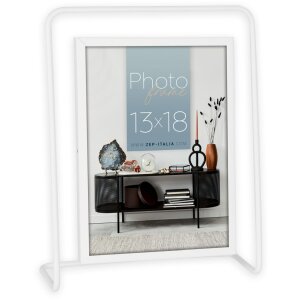 ZEP Metal Portrait Frame Alcamo white 13x18 cm