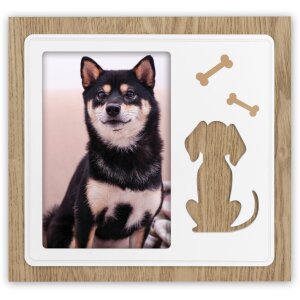 ZEP Dog Photo Frame Peggy 10x15 cm brown