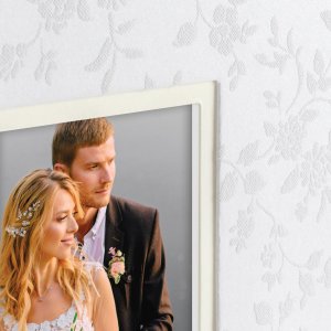 ZEP XL wedding photo album Marion white 32x32 cm 100...