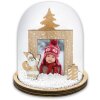 ZEP Christmas decoration Pavlov ø 11,5 h13 cm with photo frame