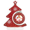 ZEP Christmas tree picture frame Nestor red 6x6 cm (16x4,5x19 cm)