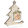 ZEP Christmas tree picture frame Nestor brown 6x6 cm (16x4,5x19 cm)