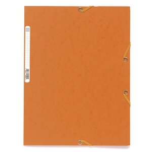 Exacompta folder 3 flaps Manila cardboard 400g Nature Future A4