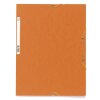 Exacompta folder 3 flaps Manila cardboard 400g Nature Future A4