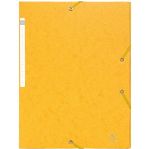 Binder elastic band 3 flaps Scotten Manila cardboard 400g DIN A4