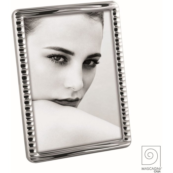 Mascagni A1578 Shiny metal photo frame silver 13x18cm