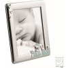 Mascagni A1579 Photo frame metal crystals enamel light blue 13x18 cm