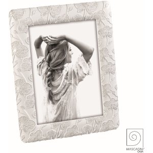 Mascagni A1590 Resin photo frame white pearl 20x25 cm