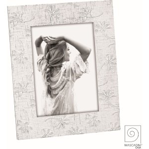 Mascagni A1592 Photo frame resin white pearl 13x18 cm