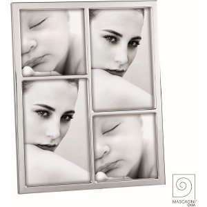 Mascagni A1600-4 Quadruple photo frame glossy metal Frame...