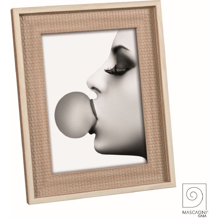 Mascagni A1634 Polystyrene photo frame walnut 13x18 cm