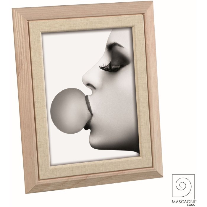 Mascagni A1635 Mdf photo frame white washed 13x18 cm