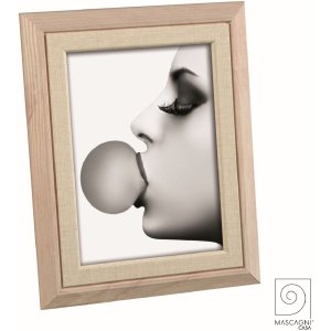 Mascagni A1635 MDF photo frame white washed 15x20 cm