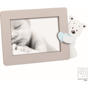 Mascagni A1647 MDF lacquered photo frame light blue 13x18 cm