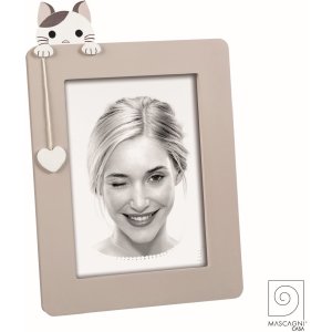 Mascagni A1648 Mdf lacquered photo frame taupe 13x18 cm