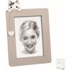 Mascagni A1648 Mdf lacquered photo frame taupe 13x18 cm