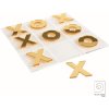 Mascagni TRIS Tic-Tac-Toe set clear acrylic 30x30 cm