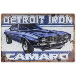 ZEP Tinplate IRON blue 45x30x0,4 cm Camaro