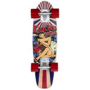 ZEP Wall Decoration SKATE 16,5x55x6,5 cm Skateboard Lucky...