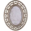 Clayre & Eef 2F0925 Photo Frame 18x1x23 cm - 10x15 cm Silver-coloured