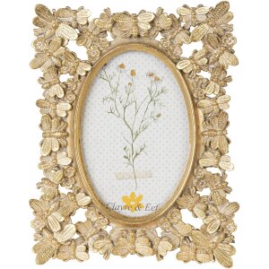 Clayre & Eef 2F0958 Photo Frame 18x2x22 cm - 10x15 cm...