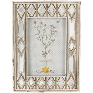 Clayre & Eef 2F0961 Photo Frame 17x2x22 cm - 10x15 cm...