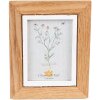 Clayre & Eef 2F0975 Photo Frame 11x1x14 cm - 7x10 cm Brown - White