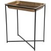 Clayre & Eef 50420L Side Table 53x54x62 cm Copper Coloured