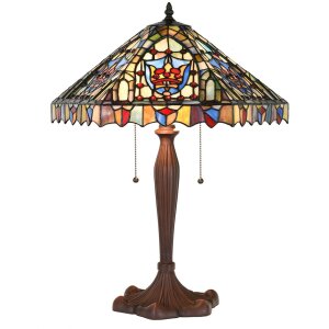 Clayre & Eef 5LL-1206 Table Lamp Tiffany Ø...