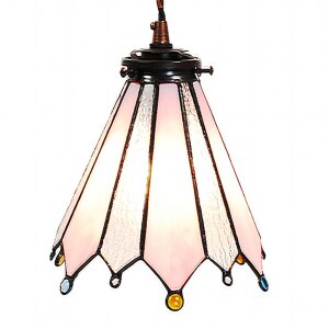 Clayre & Eef 5LL-6218 Hanging Lamp Tiffany 18x15x115...