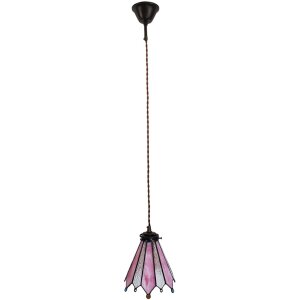 Clayre & Eef 5LL-6218 Hanging Lamp Tiffany 18x15x115...