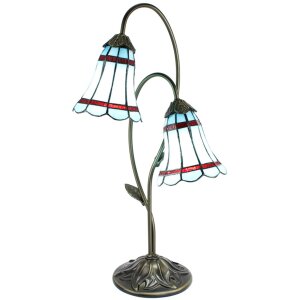 Clayre & Eef 5LL-6254 Table Lamp Tiffany 35x18x61 cm...