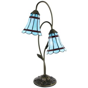 Clayre & Eef 5LL-6254 Table Lamp Tiffany 35x18x61 cm...