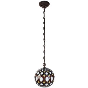 Clayre & Eef 5LL-6270 Hanging Lamp Tiffany Ø...