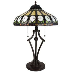 Clayre & Eef 5LL-6278 Table Lamp Tiffany Ø...