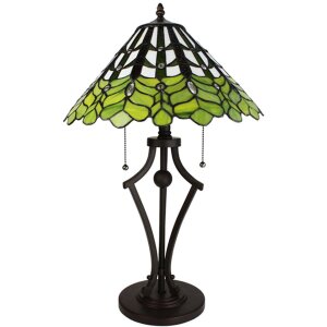 Clayre & Eef 5LL-6279 Table Lamp Tiffany Ø...