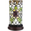 Clayre & Eef 5LL-6298 Table Lamp Tiffany Ø 15x26 cm E14-max 1x40W Green - Beige