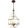 Clayre & Eef 5LL-9341 Hanging Lamp 30x30x170 cm E14-max 3x40W