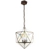 Clayre & Eef 5LL-9344 Hanging Lamp 30x30x160 cm E14-max 3x40W