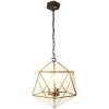 Clayre & Eef 5LL-9344 Hanging Lamp 30x30x160 cm E14-max 3x40W