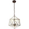 Clayre & Eef 5LL-9344 Hanging Lamp 30x30x160 cm E14-max 3x40W