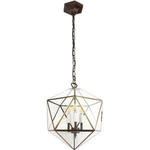 Clayre & Eef 5LL-9345 Hanging Lamp 35x35x140 cm...