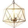 Clayre & Eef 5LL-9346 Hanging Lamp 40x40x175 cm E14-max 3x40W