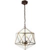 Clayre & Eef 5LL-9346 Hanging Lamp 40x40x175 cm E14-max 3x40W